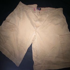Khaki Cargo shorts